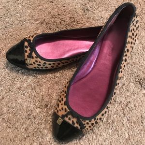 Coach Poppy Flats Animal Print